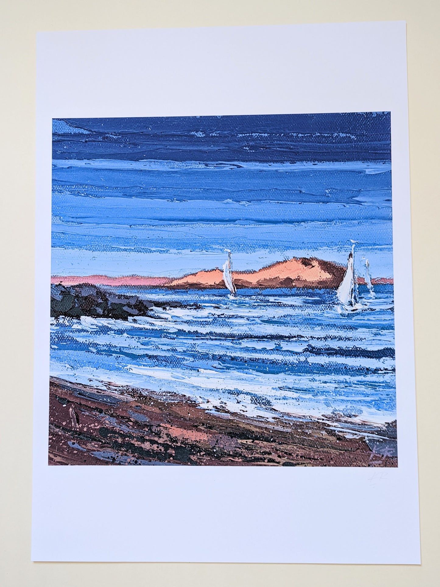"Craigleith Sails" Limited Edition Print