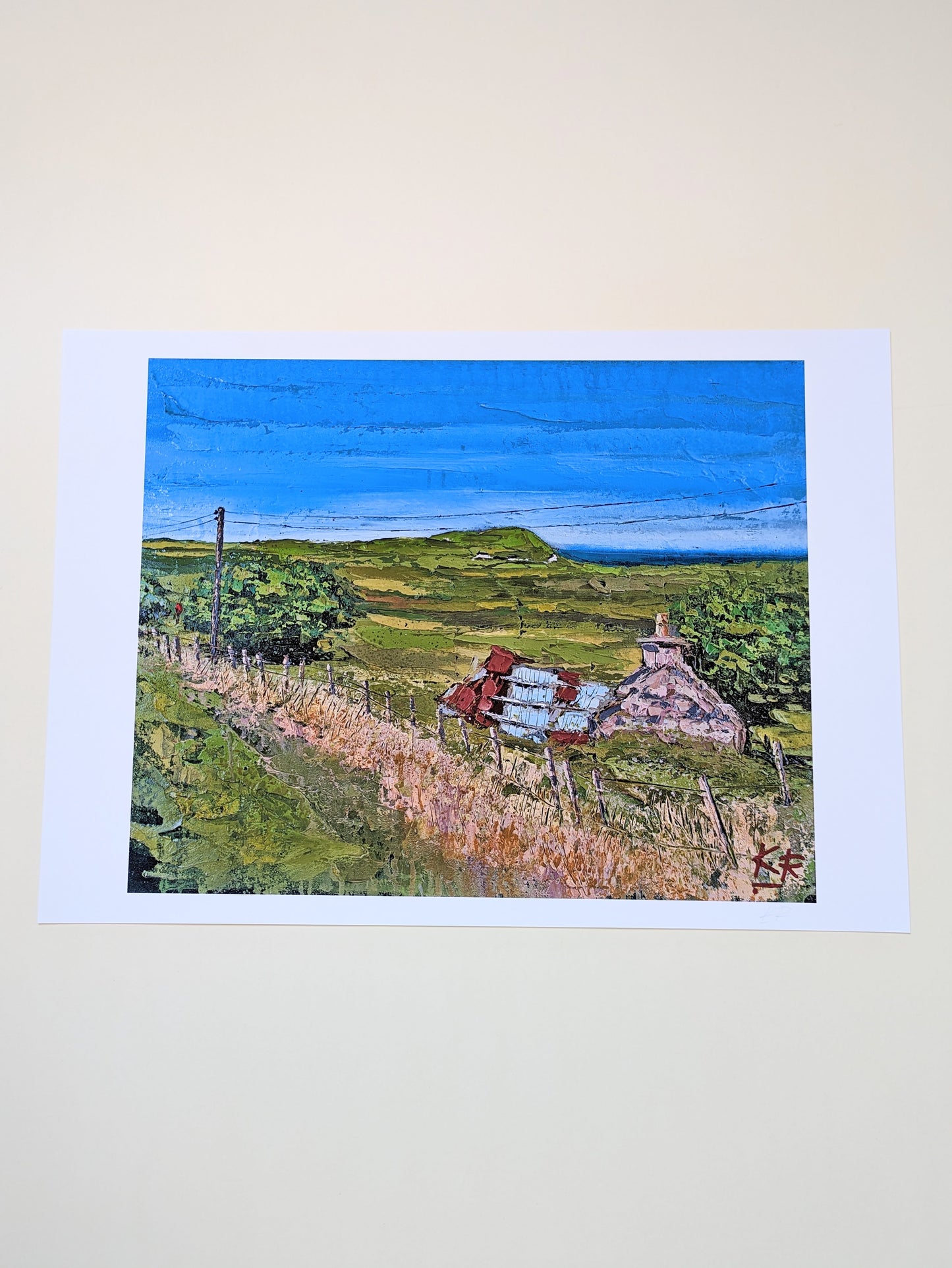 "Crofts on the Isle of Skye" Limited Edition Print