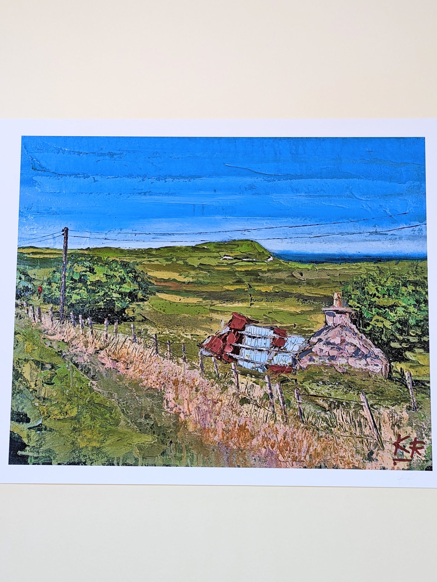 "Crofts on the Isle of Skye" Limited Edition Print