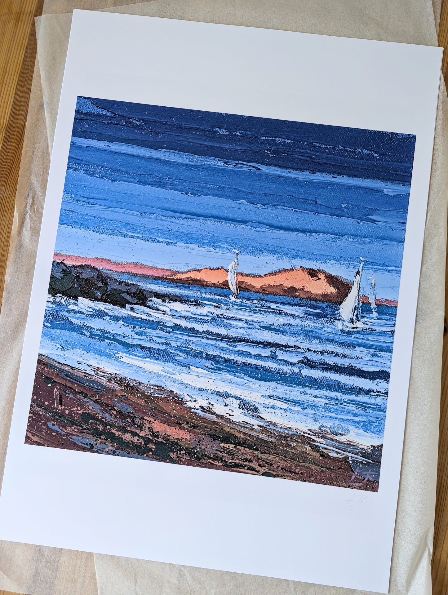 "Craigleith Sails" Limited Edition Print